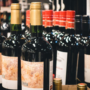 Bouteilles de vins